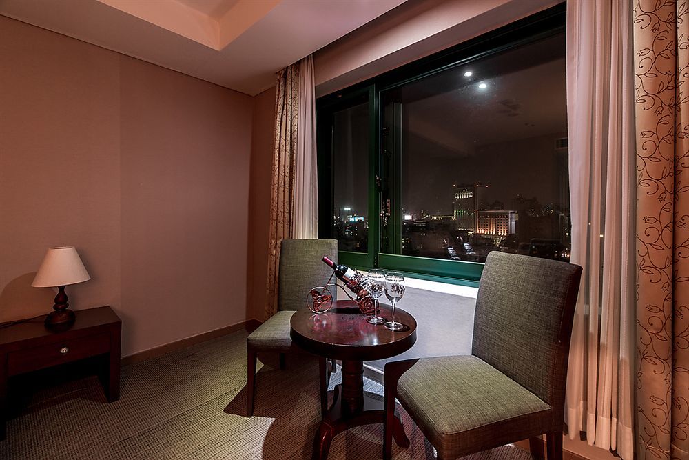 New Hilltop Hotel Seul Exterior foto